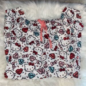 Hello Kitty Valentines Pajamas size LARGE BRAND NEW